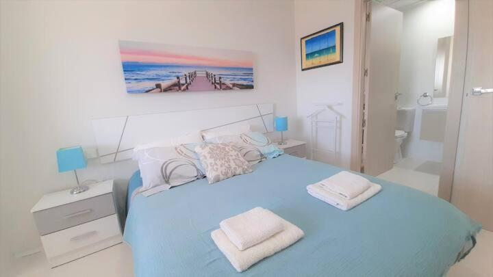 Appartement La Belle bleue à La Mariña Extérieur photo